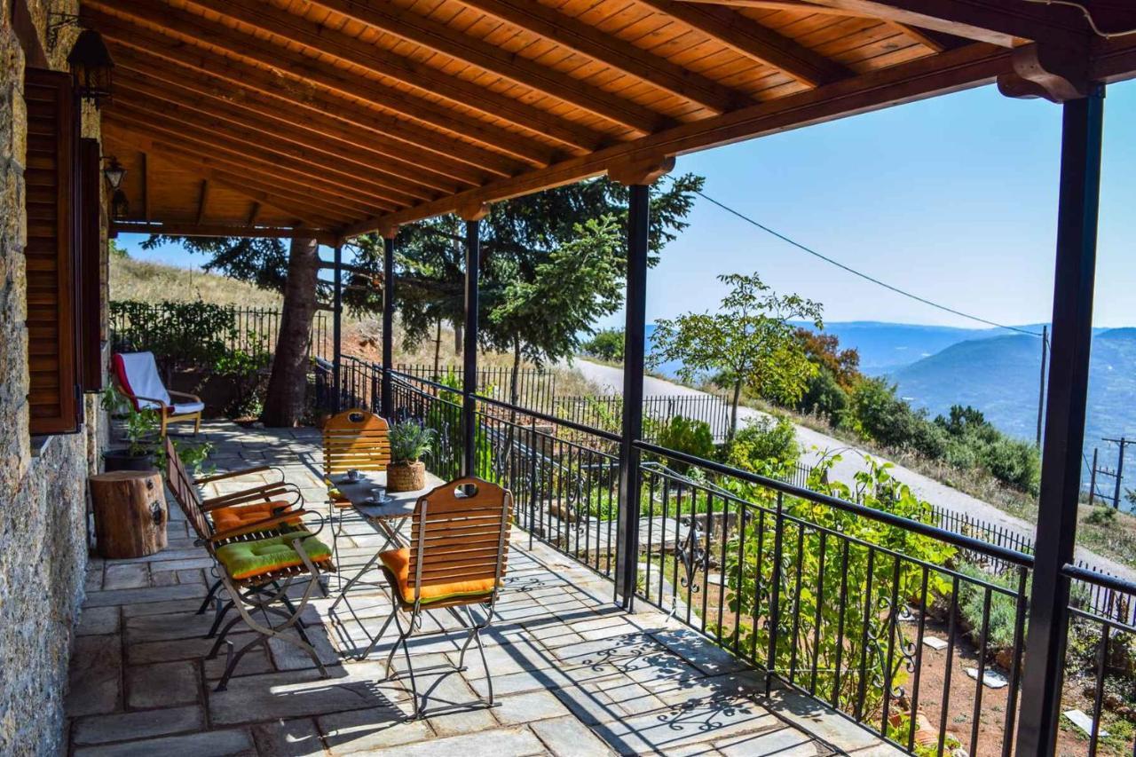 Γήλοφος Villa Ano Trikala Exteriör bild