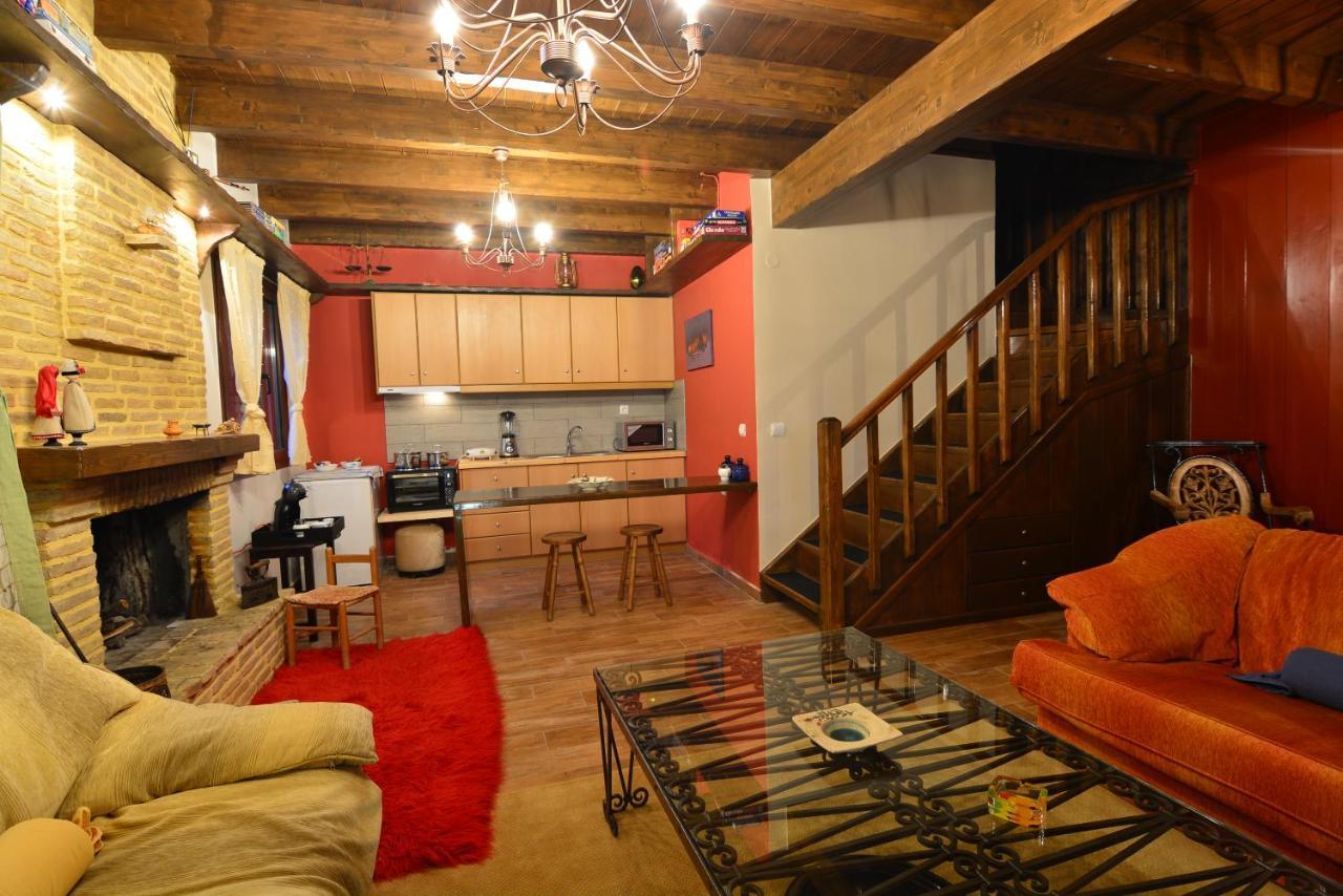 Γήλοφος Villa Ano Trikala Exteriör bild