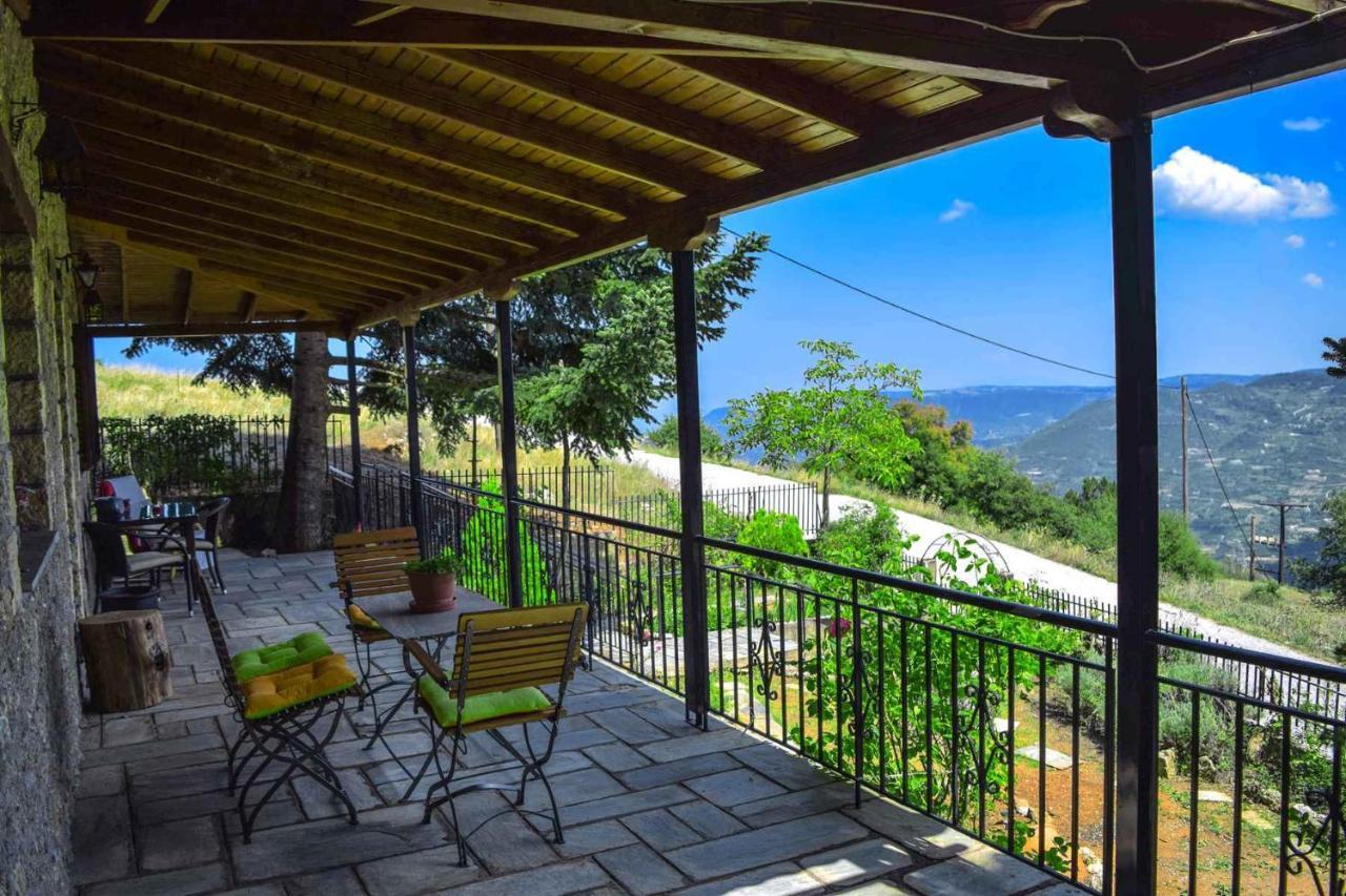 Γήλοφος Villa Ano Trikala Exteriör bild